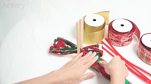 Watch Ackitry Bow Maker for Ribbon for Wreaths on Amazon Live