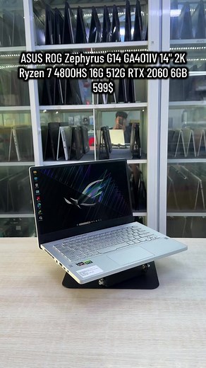 ASUS ROG Zephyrus G14 GA401IV Laptop Review