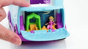 76 reactions · 3 comments | It's time for a new adventure and Polly™ doll is ready! Dressed in a sporty outfit, Polly™ doll grabs her suitcase and hops into her glamping van! When Polly™ doll is ready to Go Tiny!™, her glamping van transforms into a micro campsite by opening at the locket. Play out Polly's transformation from big Polly™ to micro Polly™ in this fun glamping adventure. Shop online ️: kidscompany.com.ph #PollyPocket #TinyIsMighty | Richwell Club | Facebook