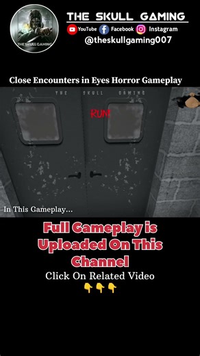 Vecna in Eyes Horror Multiplayer Gameplay #horrorgaming