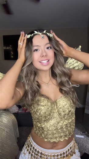 Golden Goddess Halloween Makeup Tutorial