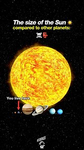 7.5K views · 3.5K reactions | The True Size of the Sun: A...