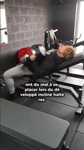 Learn how to position yourself for the Incline Dumbbell Press #bodybuilding #fitness #bodybuilding