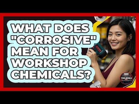 What Does "corrosive" Mean For Workshop Chemicals? - ToolBench Pros