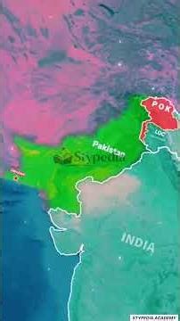 POK vs Aksai Chin Explained in 60 Seconds! 🇮🇳 | India-China-Pakistan Dispute | SSC GK #shorts