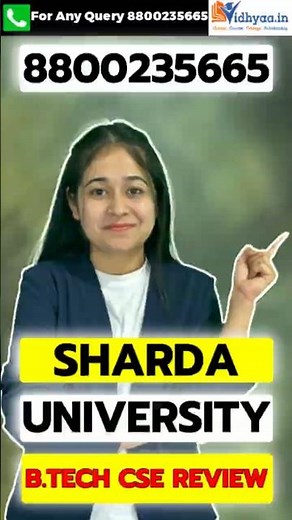 Sharda University B.Tech CSE Reality | Fees, Placements, Package & Campus Truth
