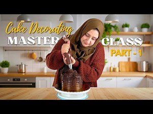 Cake Decorating Masterclass for Beginners (Part 1) | Tools, Layering & Frosting Prep