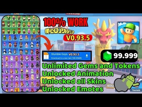 Stumble Guys Mod Menu 0.93.5 - Stumble Guys Mod Apk 0.93.5 Gameplay | Stumble Guys Latest Hack 2026