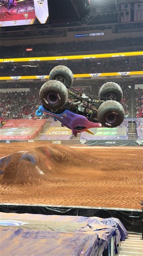 Chelsea Vancleave Executes Perfect Backflip at Monster Jam
