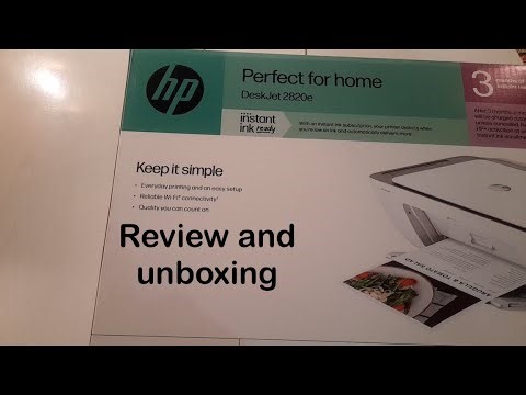 HP DeskJet 2820e AiO Wireless Printer review and unboxing time ! #viral #subscribe #unboxing