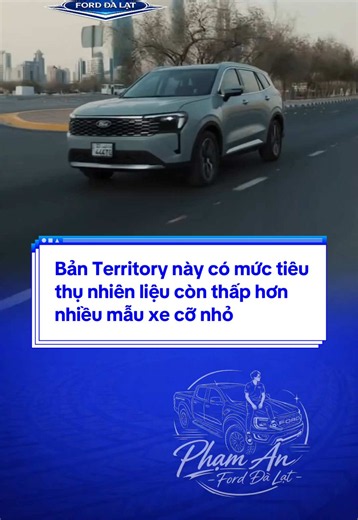 Ford Territory Hybrid: SUV tiết kiệm nhiên liệu nhất Philippines 2026