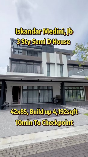 Semi D House for Sale near Second Link Project in Johor Bahru