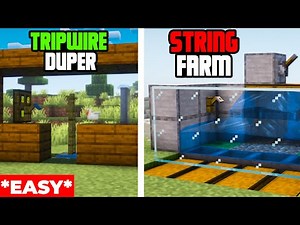 Best Minecraft Emerald & String FARM 1.21+