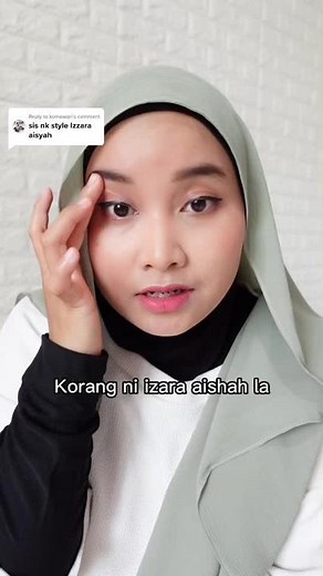 Tutorial Tudung Ejen Iman dan Izzara Aisyah Shawl