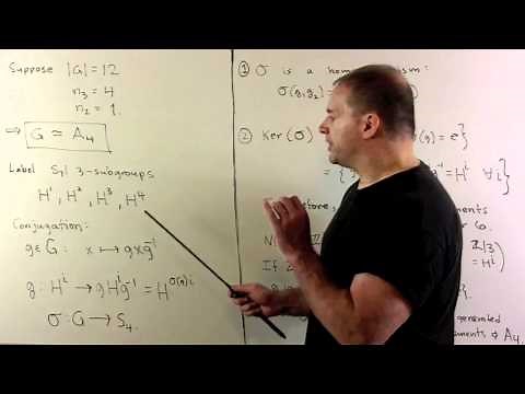 Sylow Theory for Order 12 Groups 1