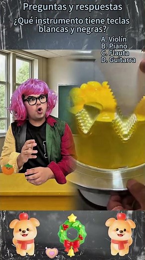 ¿Qué instrumento tiene teclas blancas y negras#foryou #fyp #viral #shorts