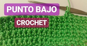 Si estás empezando a practicar el ganchillo, aquí tienes un nuevo punto que puedes aprender.