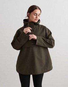 Aim'n – Wasserdichter Oversize-Anorak in Khaki | ASOS