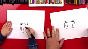How To Draw A Cartoon Frog - Art For Kids Hub -