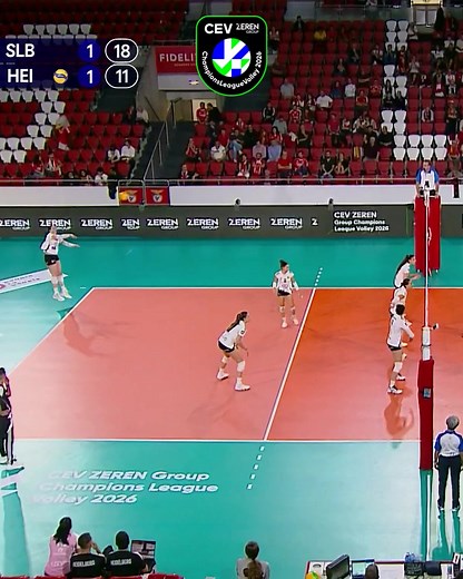 One more step to the next round! 🚀 Sport LISBOA e Benfica lead 3-1 and are ready for the return leg in Las Palmas in the CEV Zeren Group Champions League Volley 2026 – Women! 🗓️ Today | ⏰ 20:00 CEST 📺 Watch it LIVE ➡️ https://link.cev.eu/Subscription #CEV #Volleyball #CLVolleyW | CEV Champions League Volley