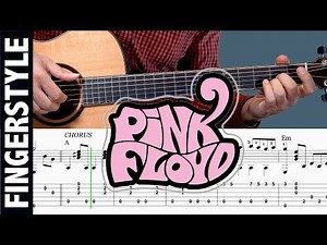 Pink Floyd - Another Brick in the Wall / Easy Fingerstyle Guitar Tutorial + TAB