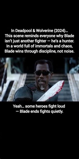 Why Is Blade One of Marvel’s Most Tactical Fighters | Deadpool & Wolverine?