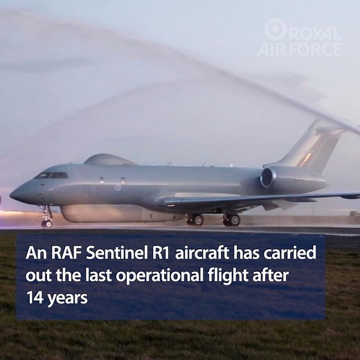 An RAF Sentinel R1 aircraft has carried out the last operational flight of the aircraft type from RAF Waddington after 14 years of service. The aircraft, operated by V (AC) Squadron, have flown circa 32,300 hours conducting approximately 4,870 sorties during its service life. The withdrawal from service was first announced as part of the 2015 Strategic Defence and Security Review and the UK continues to invest heavily in NATO ISTAR capabilities, not least Maritime Surveillance (Poseidon), Airbor