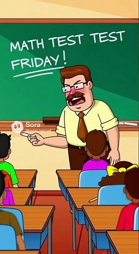 Little Johnny and the math test!👏🏻