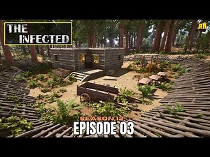 Setting Up Base Defense! The Infected Gameplay [S12E03]
