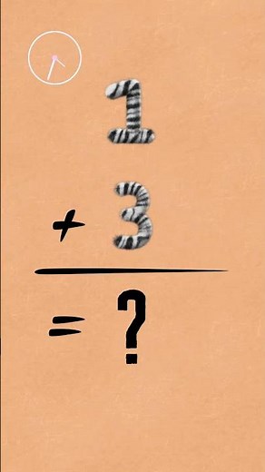 Simple Math: What is 1 + 3? Addition Tutor!
