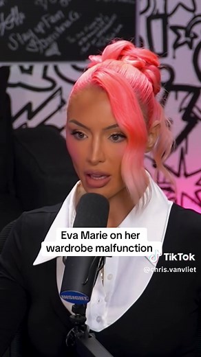 Eva Marie's Wardrobe Malfunction on SmackDown