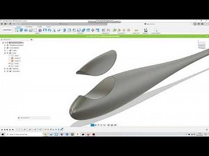 Tuto fuselage Fusion360 1/2