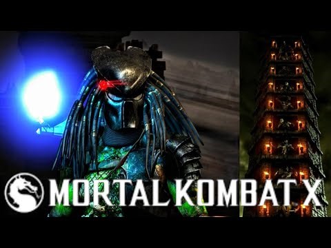 MKX *PREDATOR* KLASSIC TOWER GAMEPLAY!! (HUNTER VARIATION) 1080p 60 FPS (MORTAL KOMBAT XL)