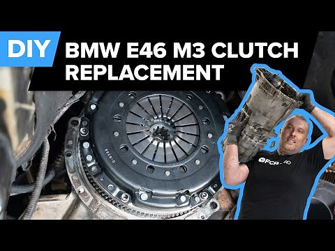 BMW E46 M3 Clutch Replacement DIY (2001-2006 BMW M3)