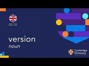 How to pronounce version | British English and American English pronunciation