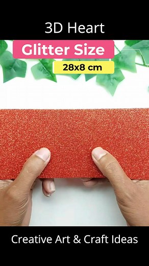 622K views · 10K reactions | 3D Heart ❤️ Handmade Gift Ideas For Valentines Day | Creative Art & Craft Ideas | Facebook