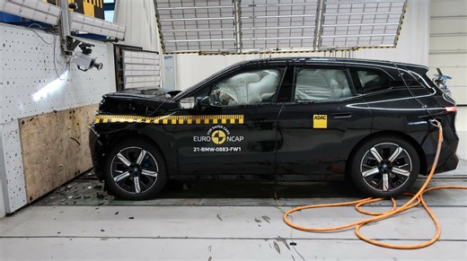 BMW iX grabs five-star rating in Euro NCAP crash test