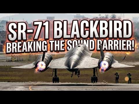 SR-71 BLACKBIRD - BREAKING THE SOUND BARRIER ⚡ Mach 3+ Insane Speed! 🔥