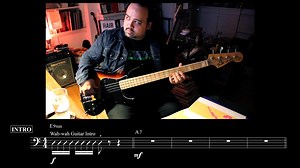 "Kiss" - Bass Cover with Notation - by Prince & the Revolution