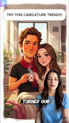 Upload a photo and see your playful caricature version come to life. 13