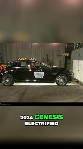 Genesis Electrified G80 Watch its Intense Crash Test Preparation!