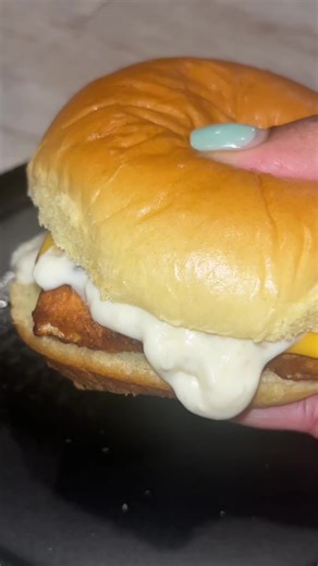 Extra Tartar Sauce on Fried Cod Sandwich – 1000/10