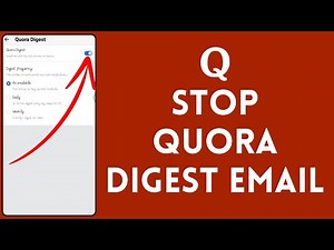 How To Stop Quora Digest Emails 2024 (EASY!)