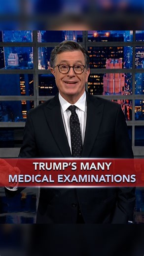 Trump receives a bigly amount of brain exams! #StephenColbert | The Late Show with Stephen Colbert