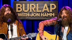 Jon Hamm and Jimmy check out some performances from back in the day when they were members of a band called Burlap. | The Tonight Show Starring Jimmy Fallon