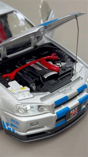 Highly Detailed 1/18 Nissan Skyline Diecast Car Model #diecastcars #miniaturecars #carmodel