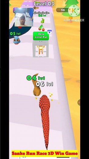 Sanke Evolution 3D WIN Gameplay | Epic Snake Battle & Final Victory 💥 #shorts