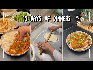cook 15 dinners with me! 🍛 (ASMR cooking compilation)