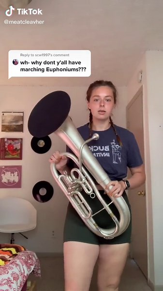 Baritone Marching Band Instrument for Ohio State Marching