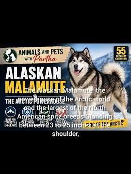 #dogbreed ALASKAN MALAMUTE